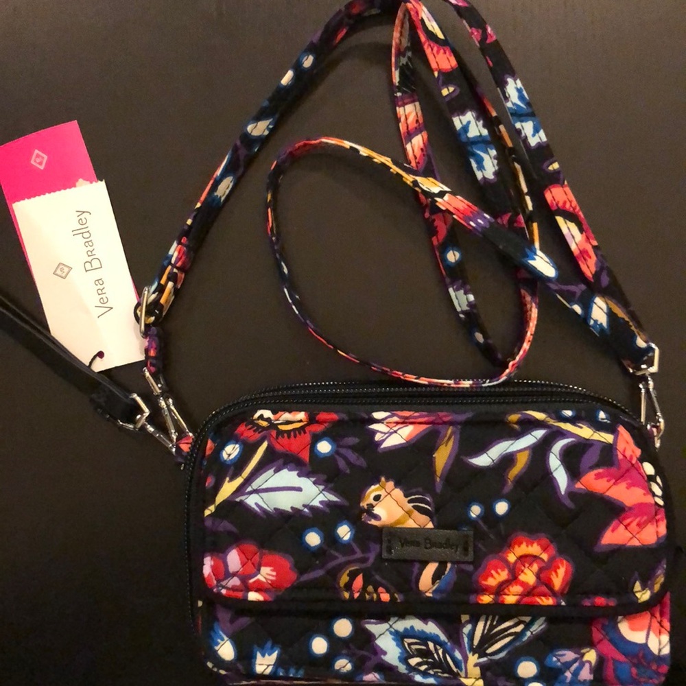 Vera Bradley Foxwood RFID All in One Crossbody